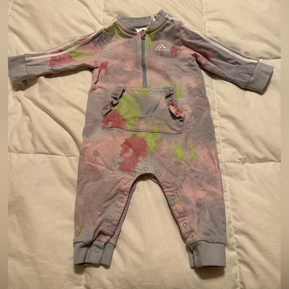 Adidas 12 month size one piece outfit